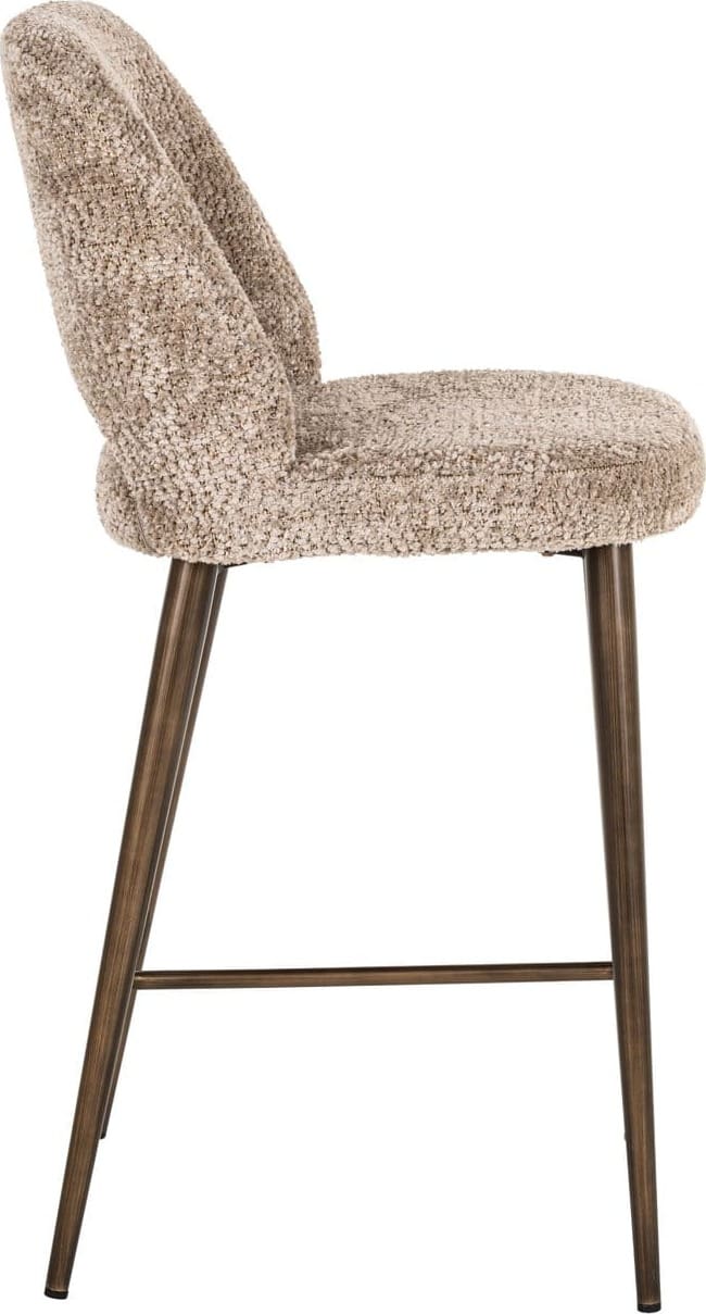 Richmond Interiors Counterstoel Delphine lovely nature fire retardant Eetkamerstoel