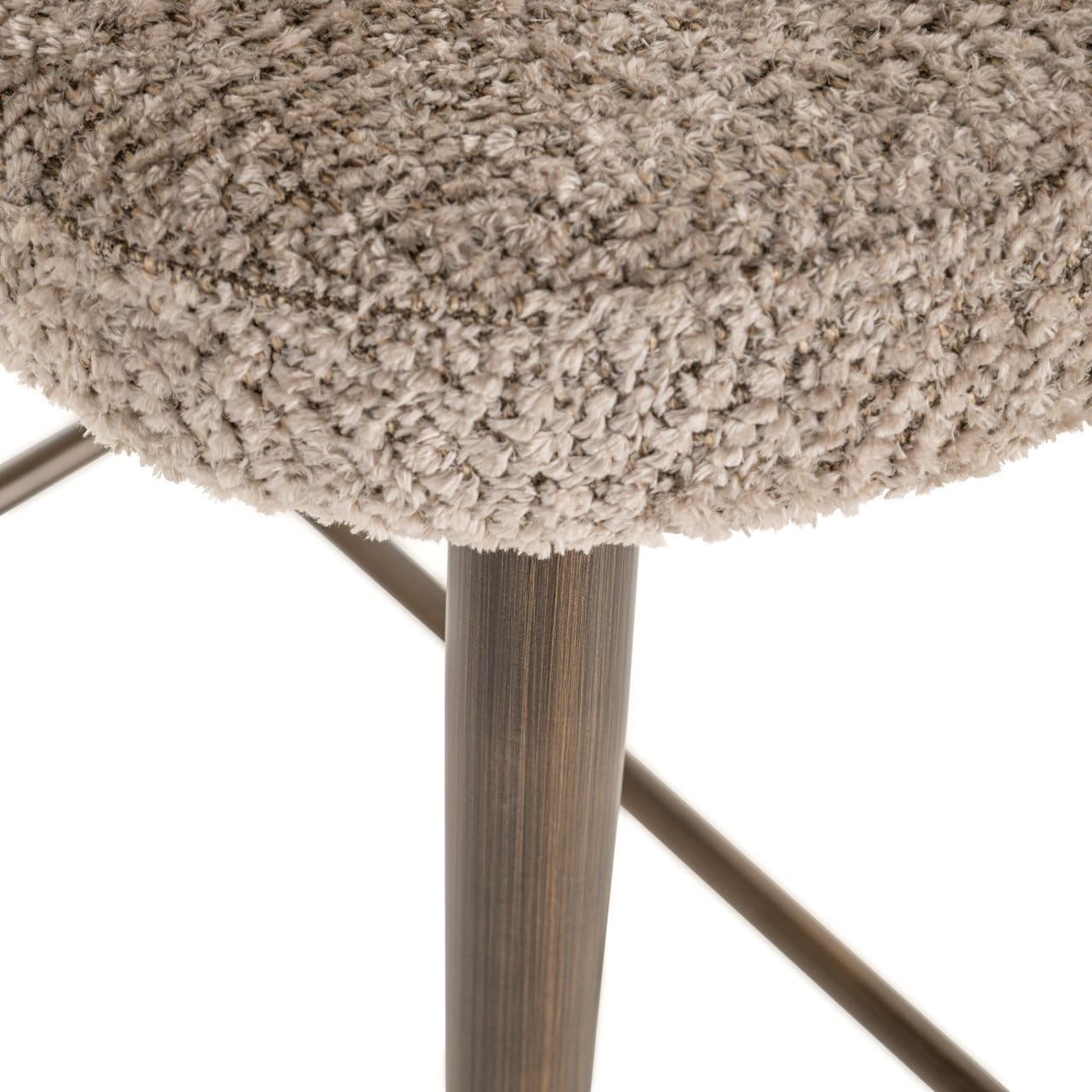 Richmond Interiors Counterstoel Delphine lovely nature fire retardant Eetkamerstoel