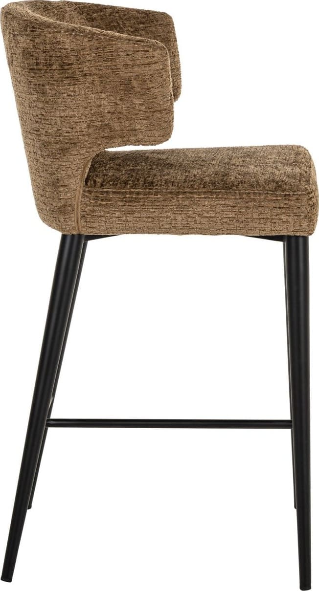 Richmond Interiors Counterstoel Taylor brandy fusion fire retardant Eetkamerstoel