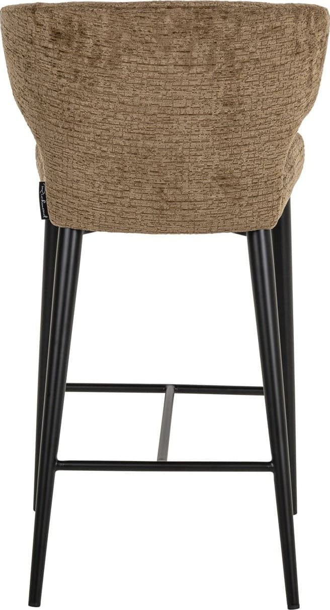 Richmond Interiors Counterstoel Taylor brandy fusion fire retardant Eetkamerstoel