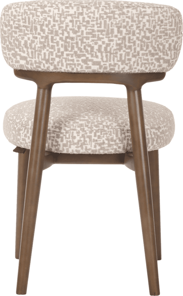 Richmond Interiors Eetkamerstoel Basker natural geo Beige Eetkamerstoel