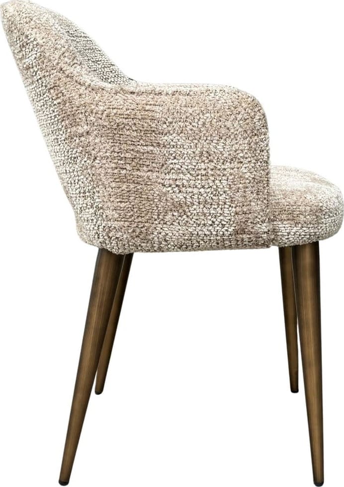 Richmond Interiors Eetkamerstoel Delphina lovely nature fire retardant Eetkamerstoel