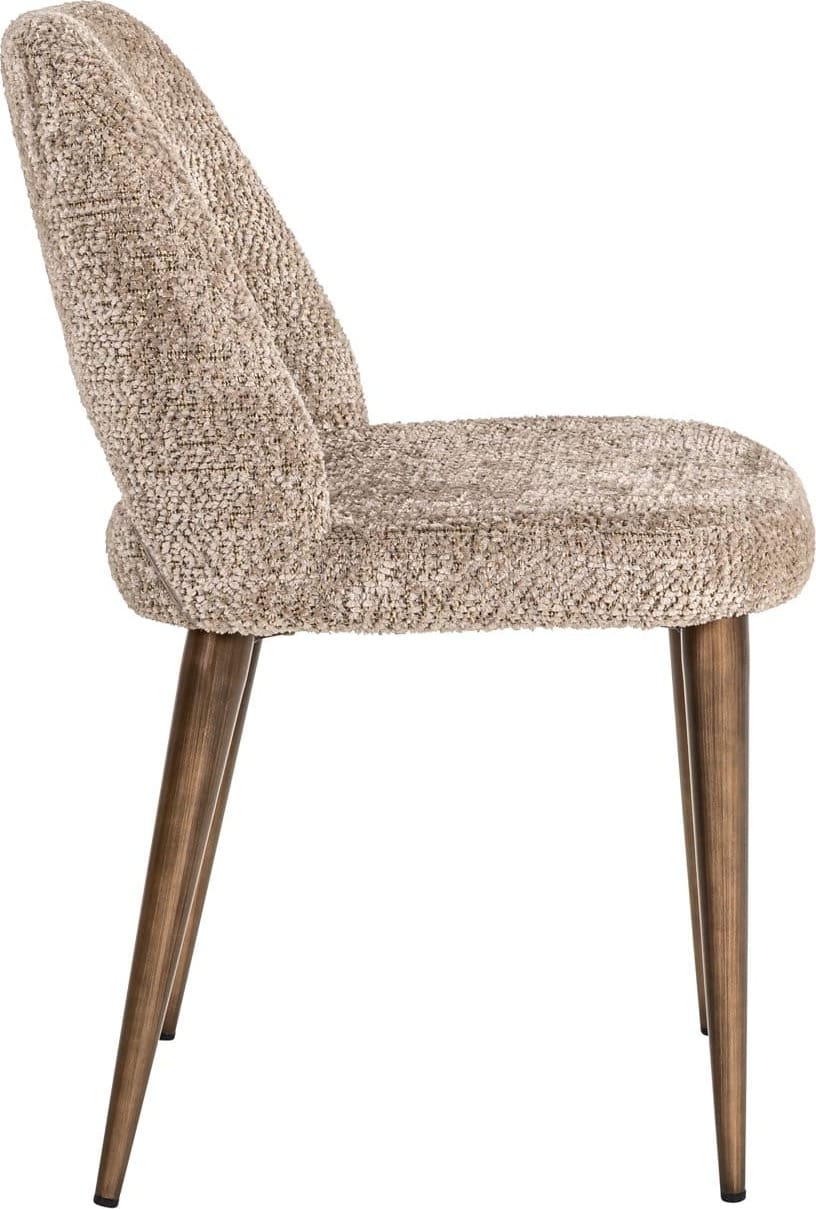 Richmond Interiors Eetkamerstoel Delphine lovely nature fire retardant Eetkamerstoel
