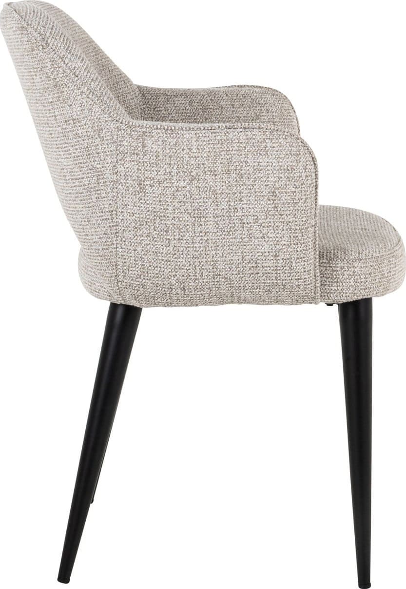 Richmond Interiors Eetkamerstoel Giovanni natural fancy Beige Eetkamerstoel