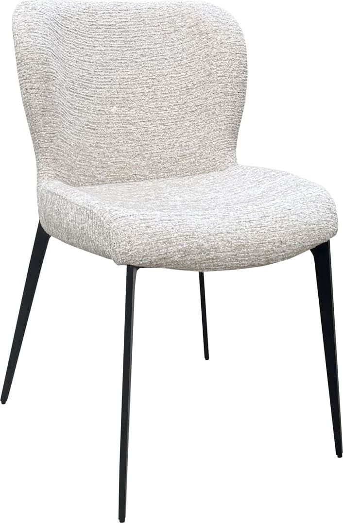 Richmond Interiors Eetkamerstoel Sergio natural linear Beige Eetkamerstoel
