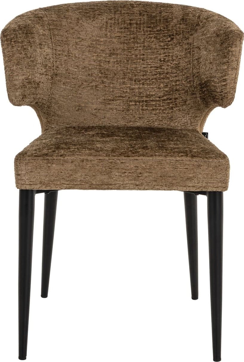 Richmond Interiors Eetkamerstoel Taylor brandy fusion fire retardant Eetkamerstoel