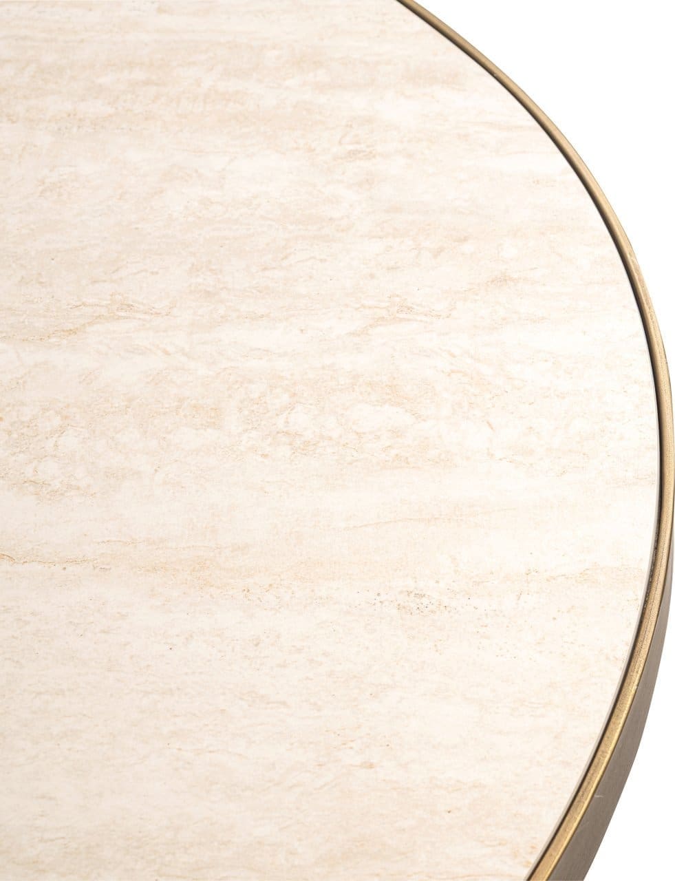 Richmond Interiors Eettafel Tivoli white oval 230 Wit Eettafel