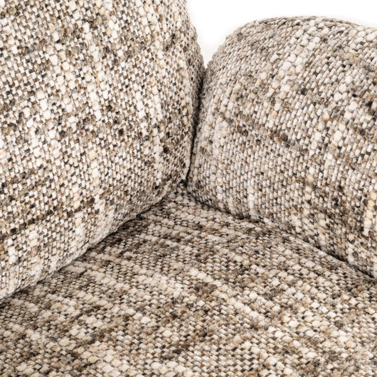 Richmond Interiors Lounge stoel Kagney brown omara swivel Bruin Eetkamerstoel
