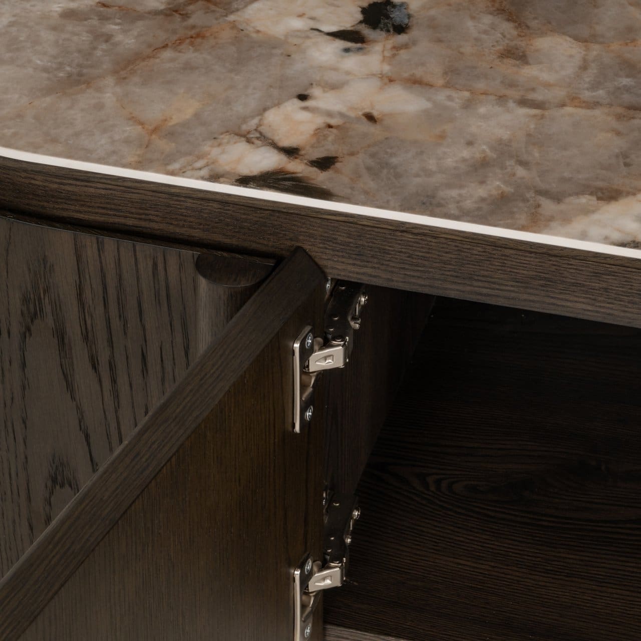 Richmond Interiors TV-meubel Langford brown Bruin Dressoir