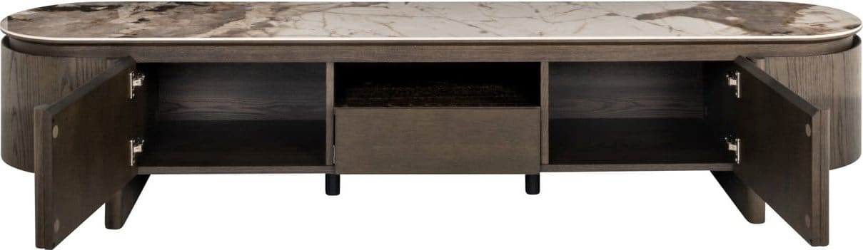 Richmond Interiors TV-meubel Langford brown Bruin Dressoir