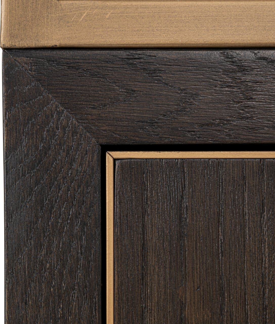 Richmond Interiors Wandkast Carter brown large 4-doors Bruin Kast