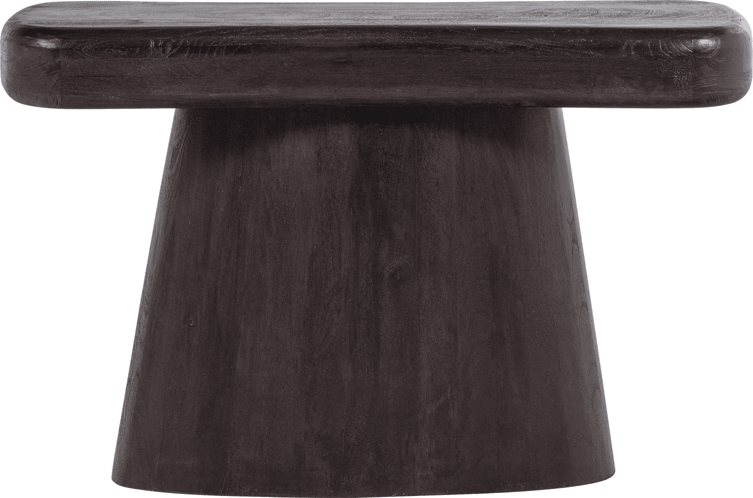 WOOOD Amco sidetable mango hout zwart Zwart Bijzettafel