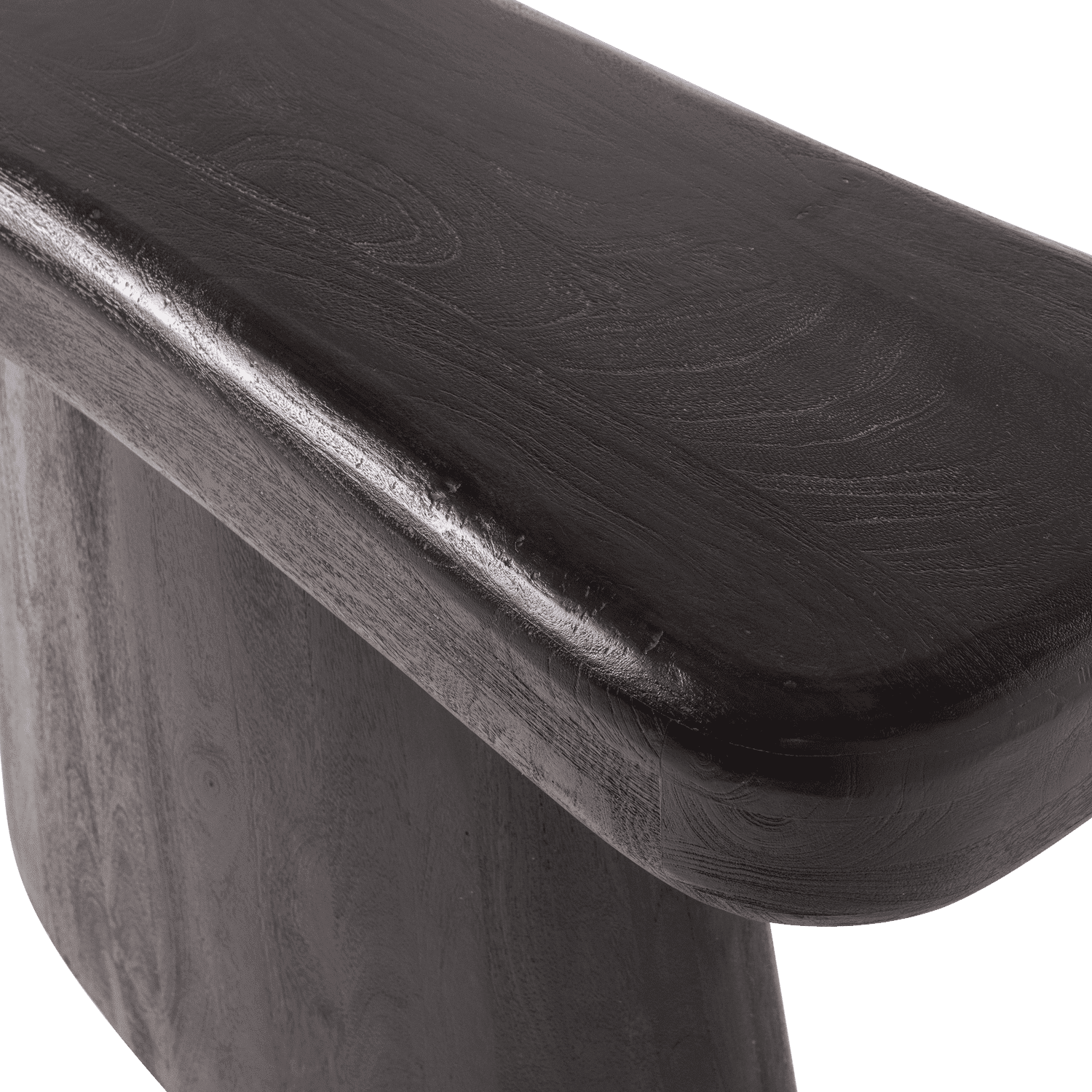 WOOOD Amco sidetable mango hout zwart Zwart Bijzettafel