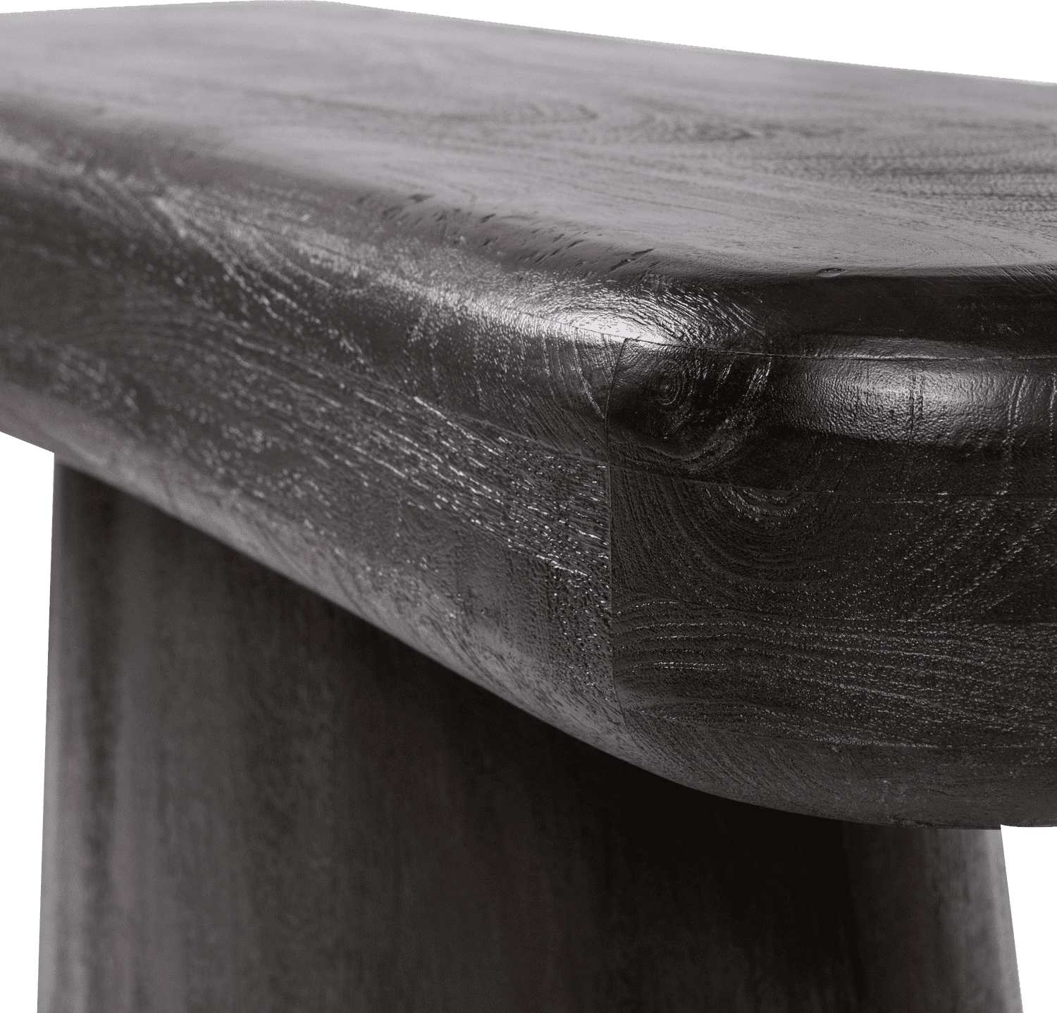 WOOOD Amco sidetable mango hout zwart Zwart Bijzettafel