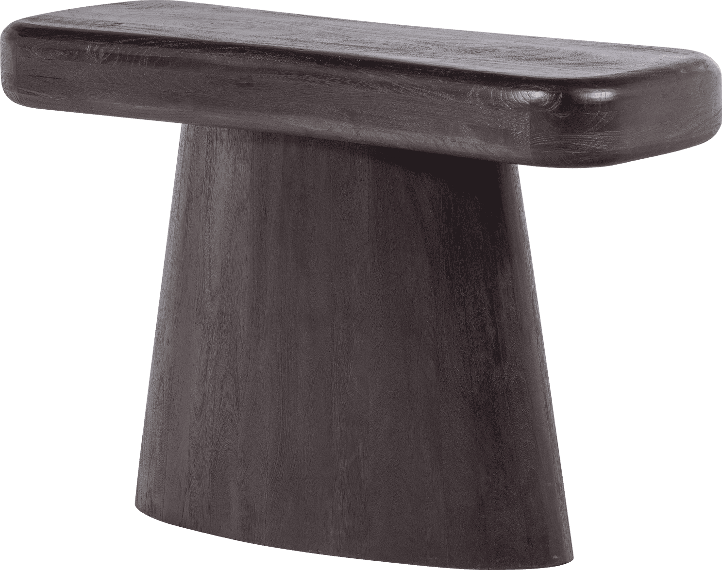WOOOD Amco sidetable mango hout zwart Zwart Bijzettafel