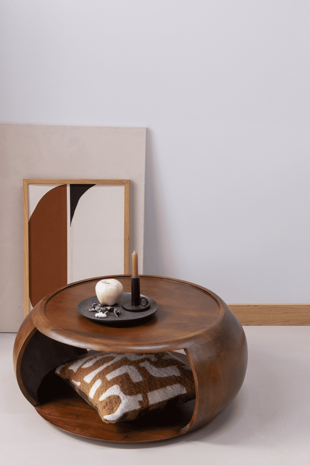 WOOOD Cole salontafel mango hout bruin Bruin Salontafel