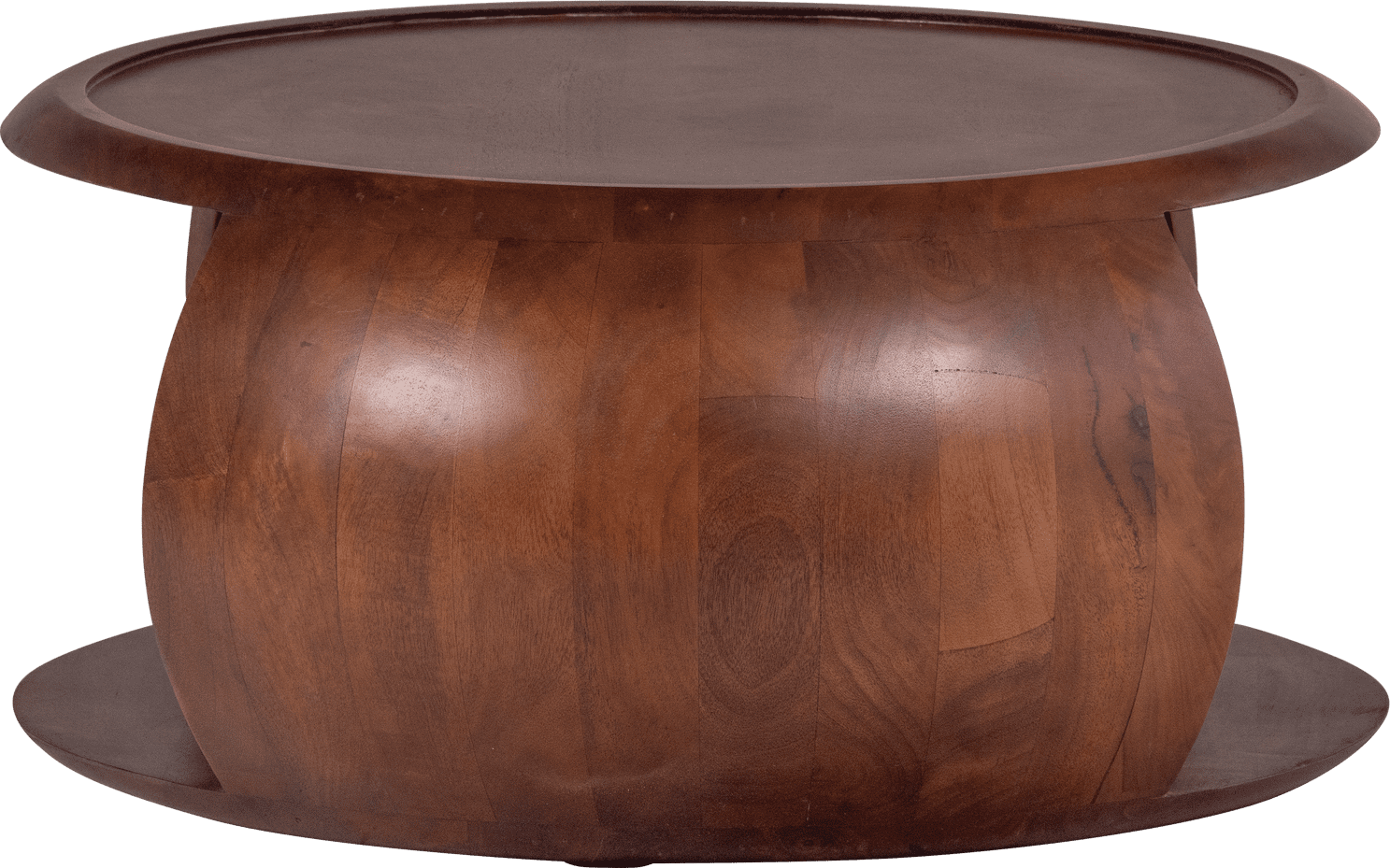 WOOOD Cole salontafel mango hout bruin Bruin Salontafel