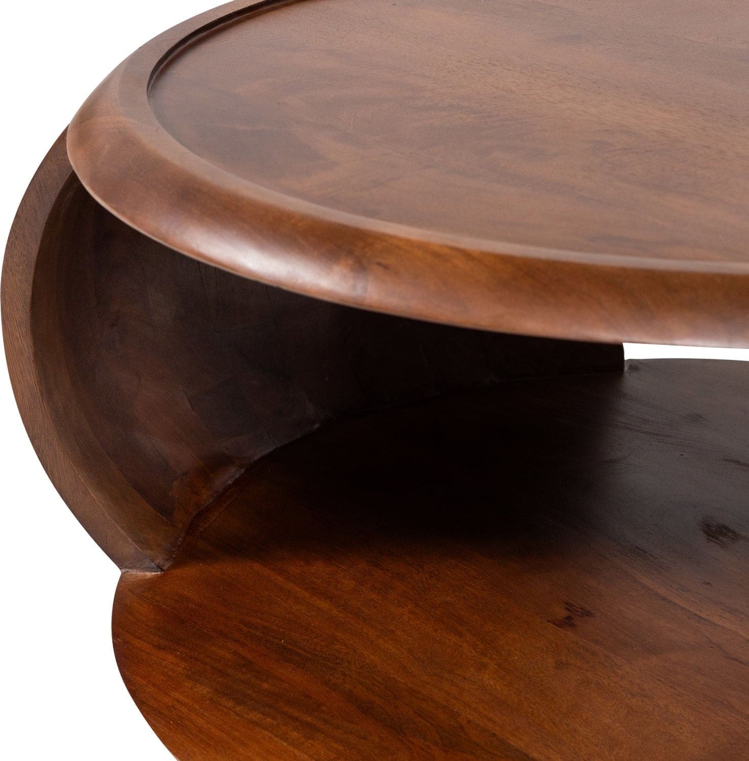 WOOOD Cole salontafel mango hout bruin Bruin Salontafel