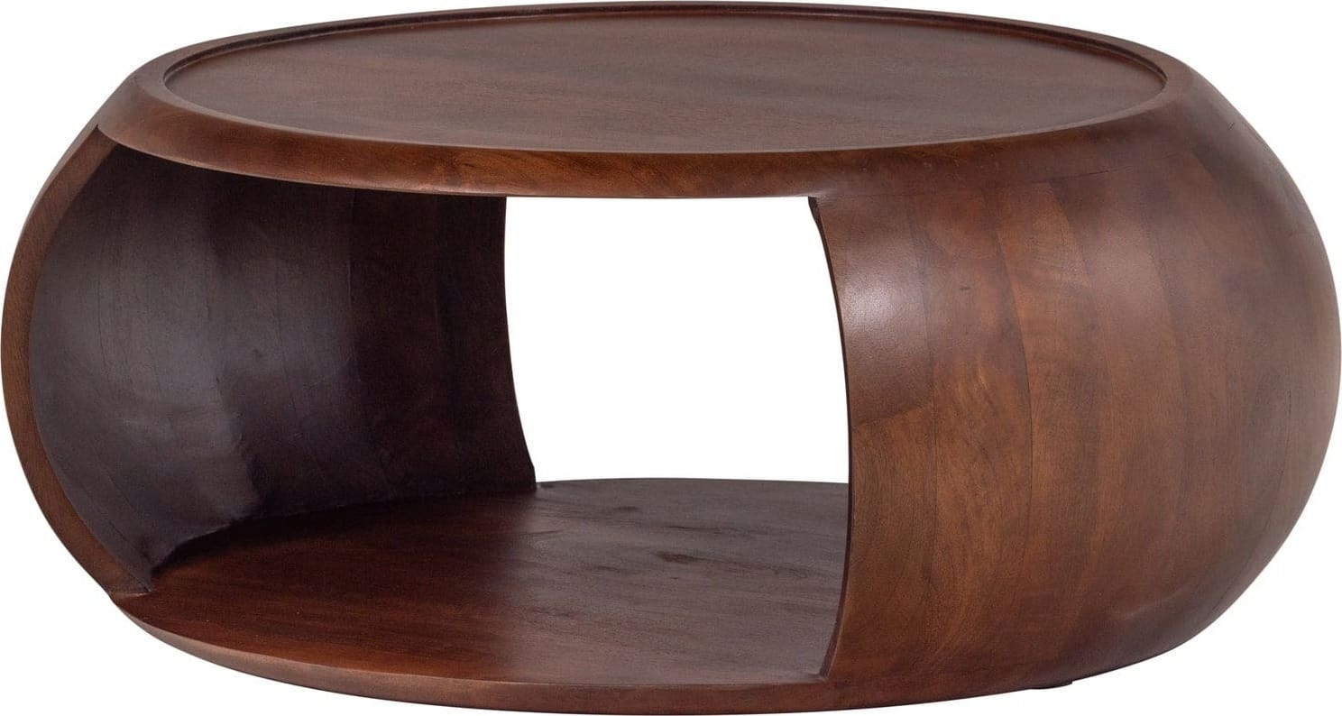 WOOOD Cole salontafel mango hout bruin Bruin Salontafel