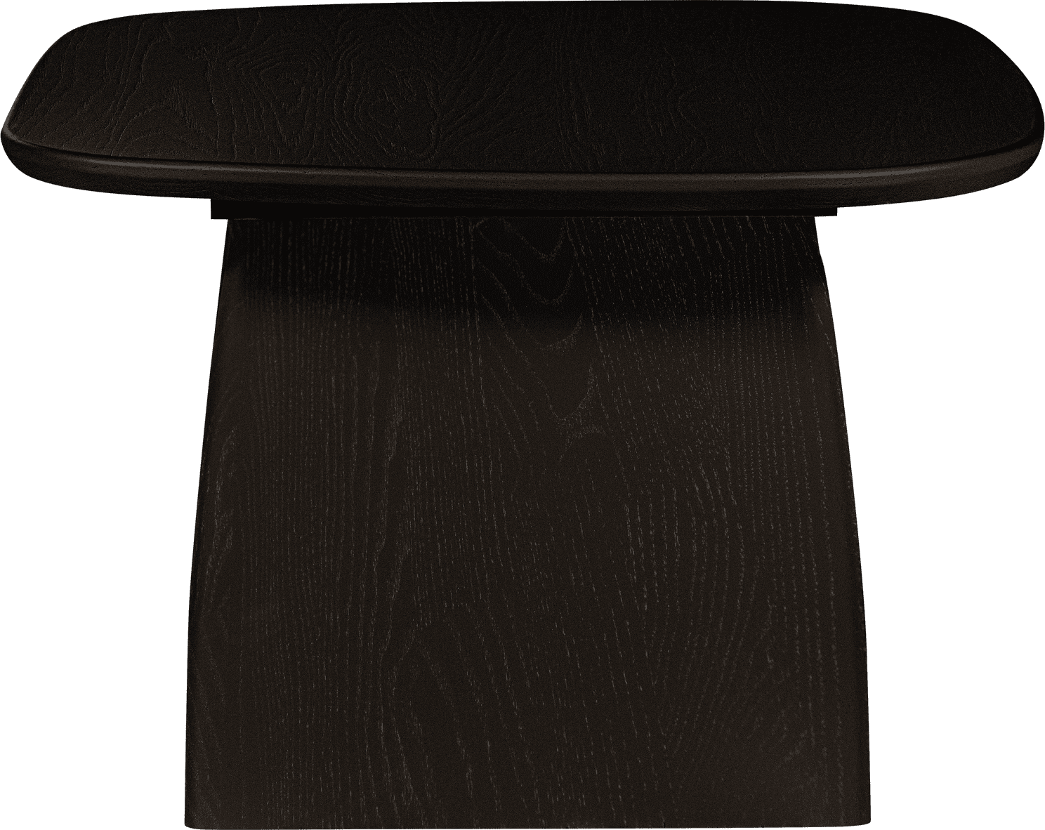 WOOOD Eettafel salontafel 60cm eiken blacknight Zwart Salontafel