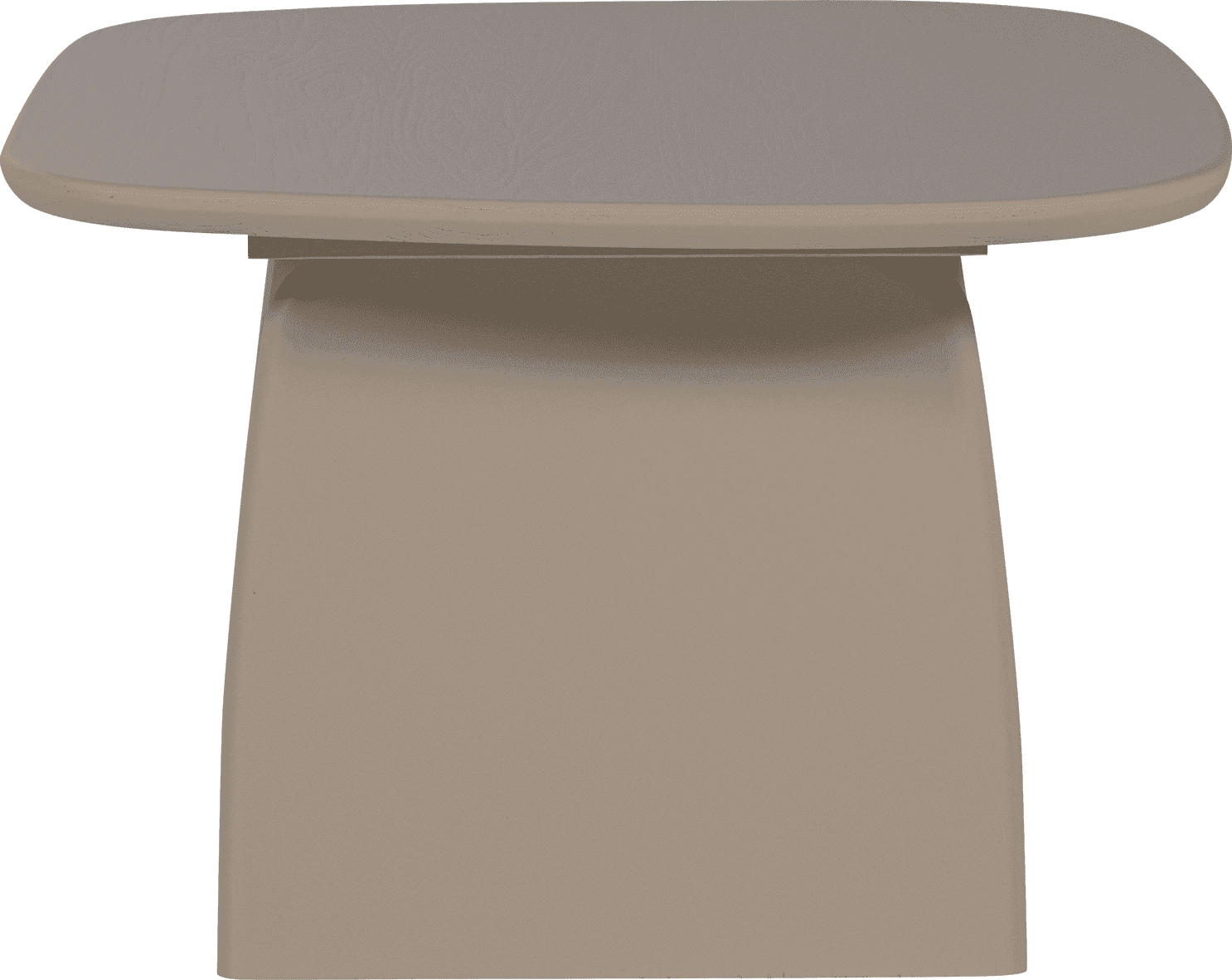 WOOOD Eettafel salontafel 60cm eiken dakargrau Grijs Salontafel