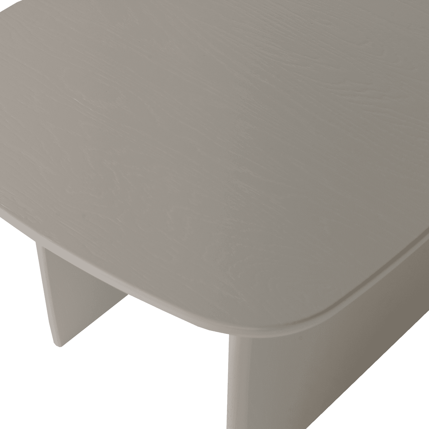 WOOOD Eettafel salontafel 60cm eiken dakargrau Grijs Salontafel