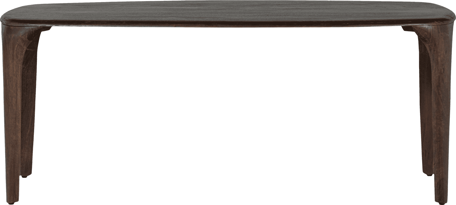 WOOOD Fiore eettafel mango hout donkerbruin 190x95cm Donkerbruin