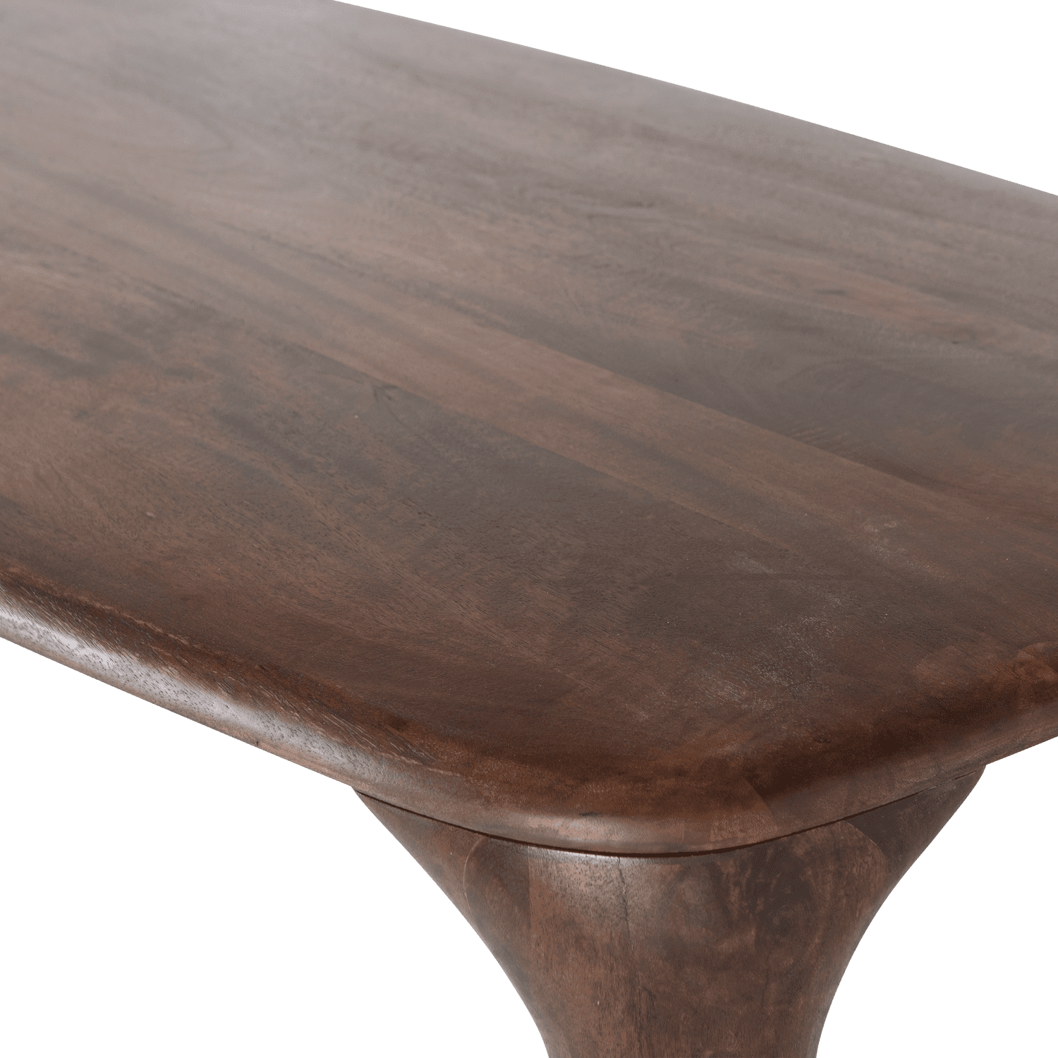 WOOOD Fiore eettafel mango hout donkerbruin 190x95cm Donkerbruin