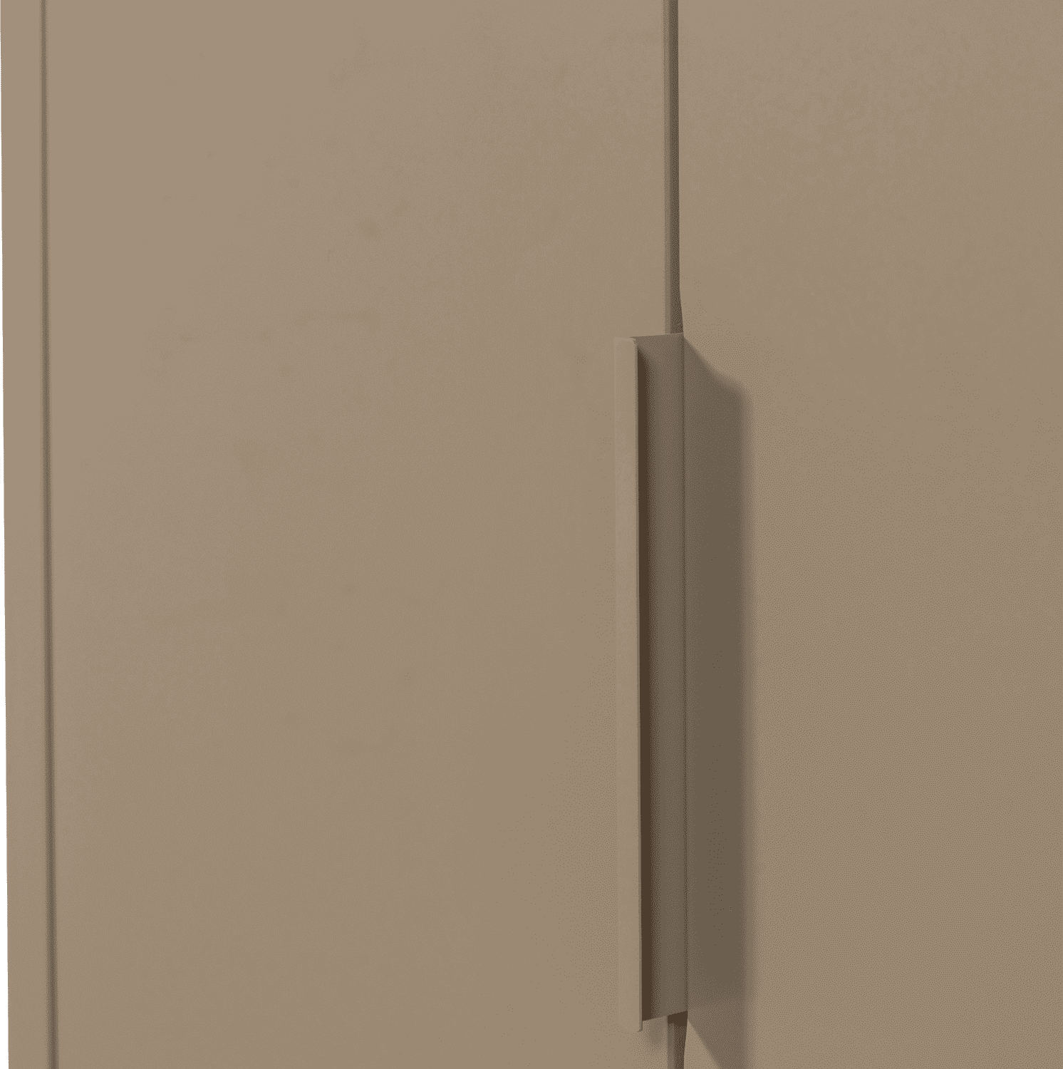 WOOOD Gunnar 2-deurs kast grenen mud Bruin|Taupe Wandkast
