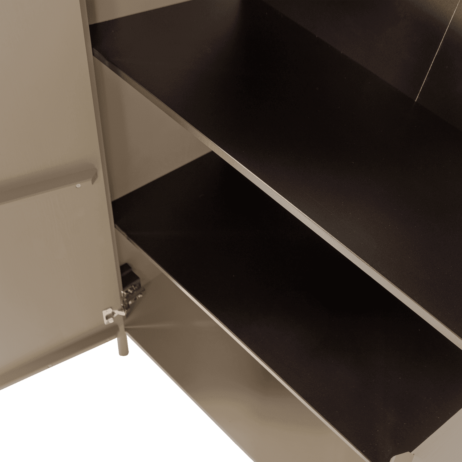 WOOOD Gunnar 2-deurs kast grenen mud Bruin|Taupe Wandkast