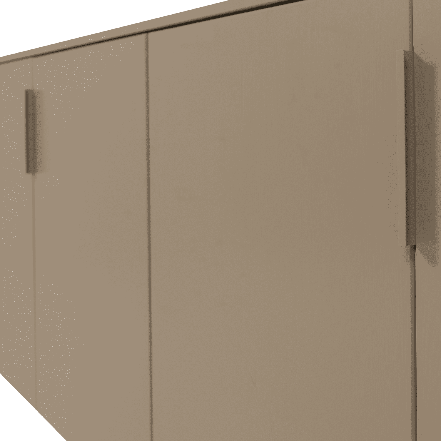 WOOOD Gunnar dressoir 200cm grenen mud Bruin|Taupe Dressoir|Kast