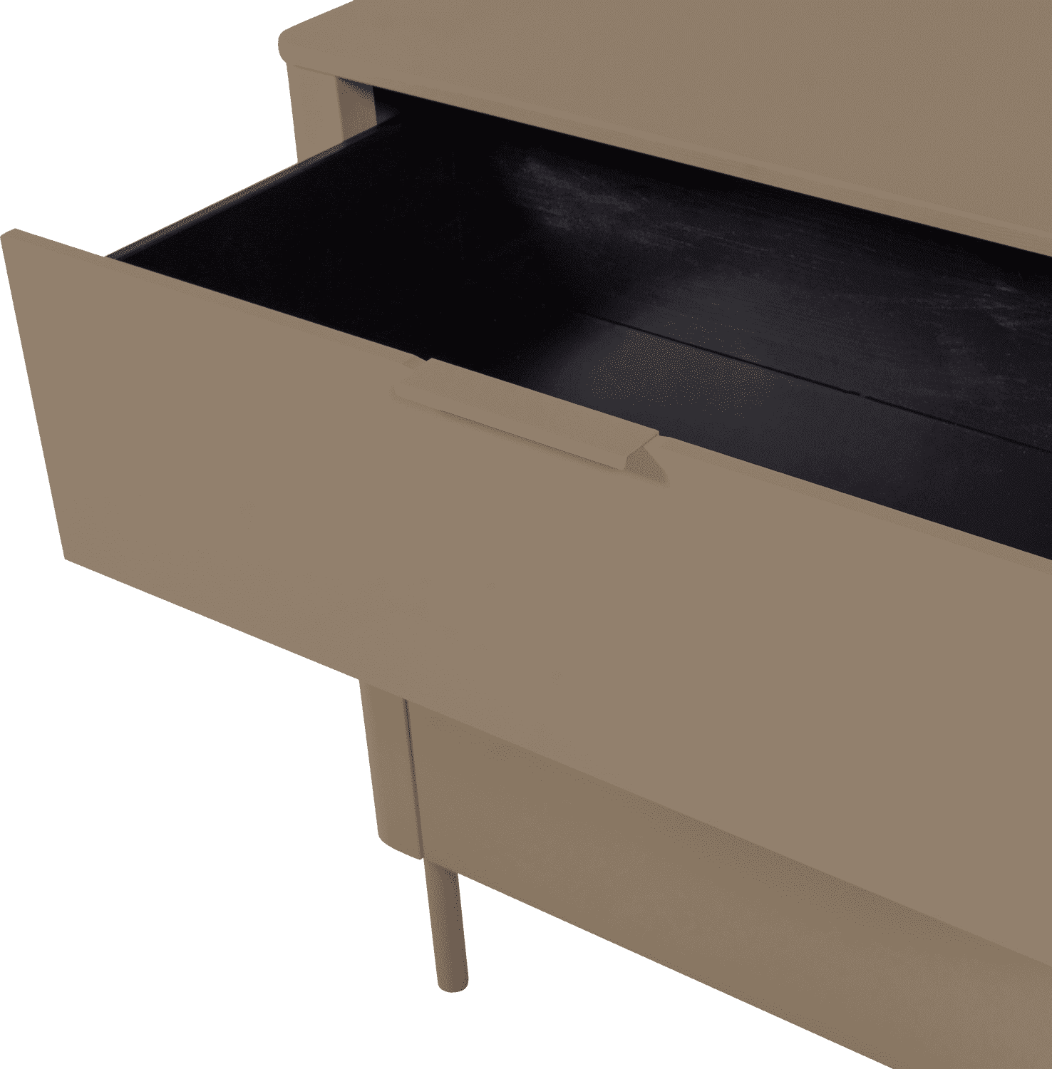 WOOOD Gunnar ladekast grenen mud Bruin|Taupe Ladekast
