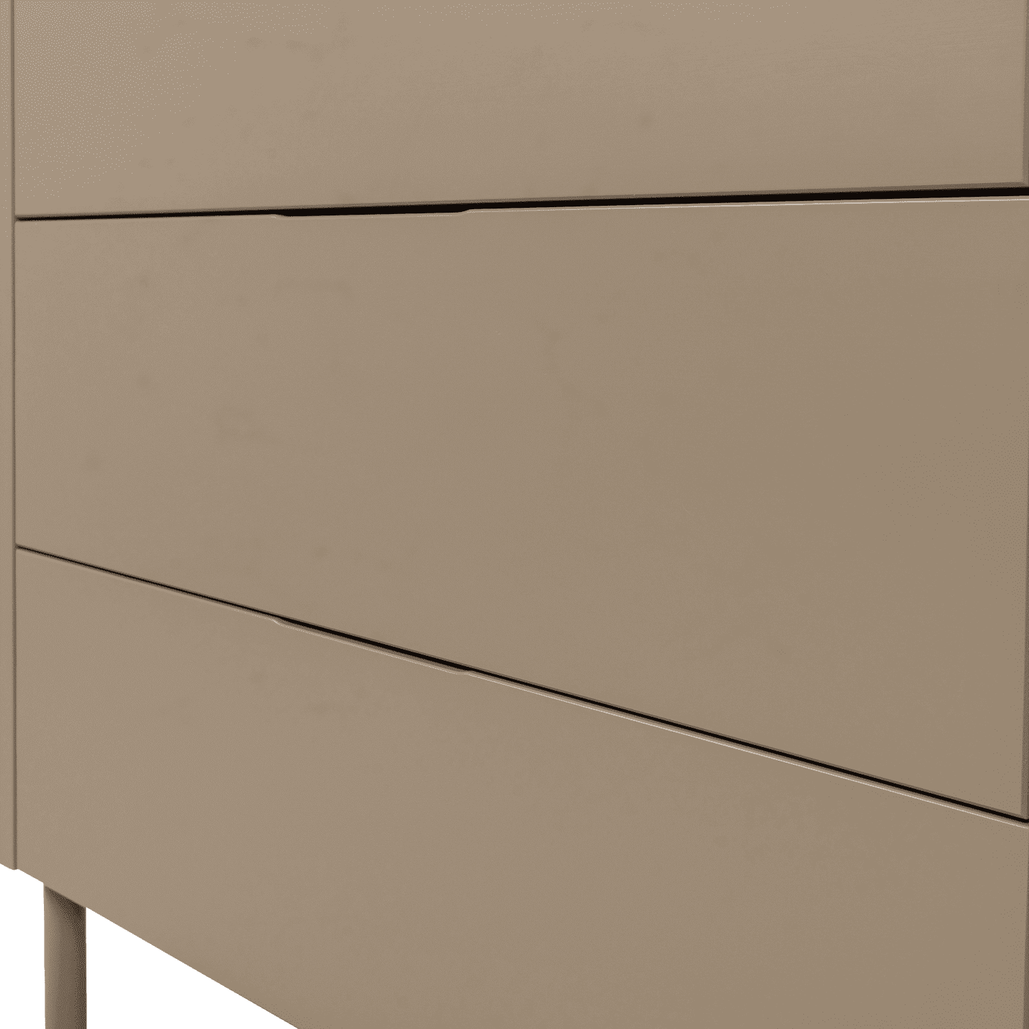 WOOOD Gunnar ladekast grenen mud Bruin|Taupe Ladekast