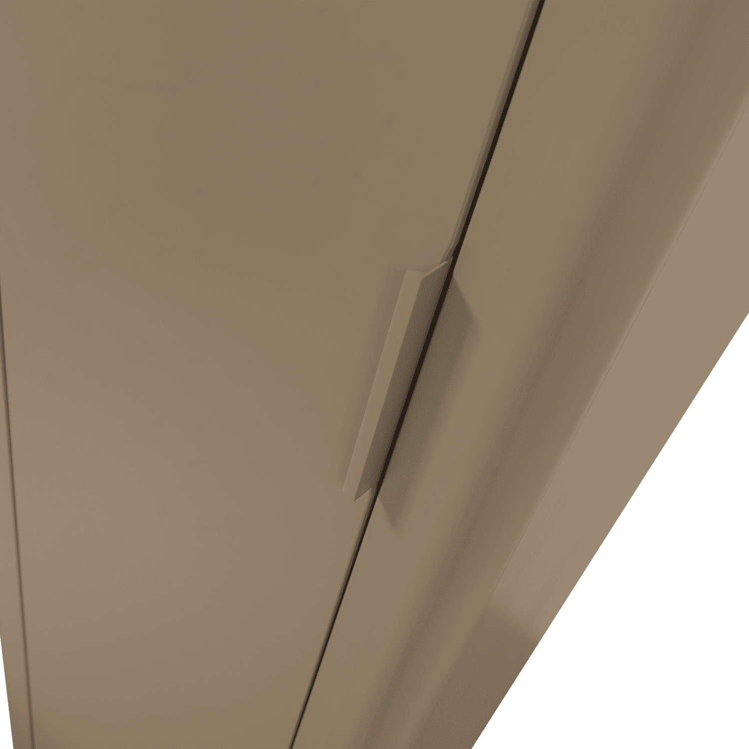 WOOOD Gunnar smalle hoge kast grenen mud Bruin|Taupe Wandkast