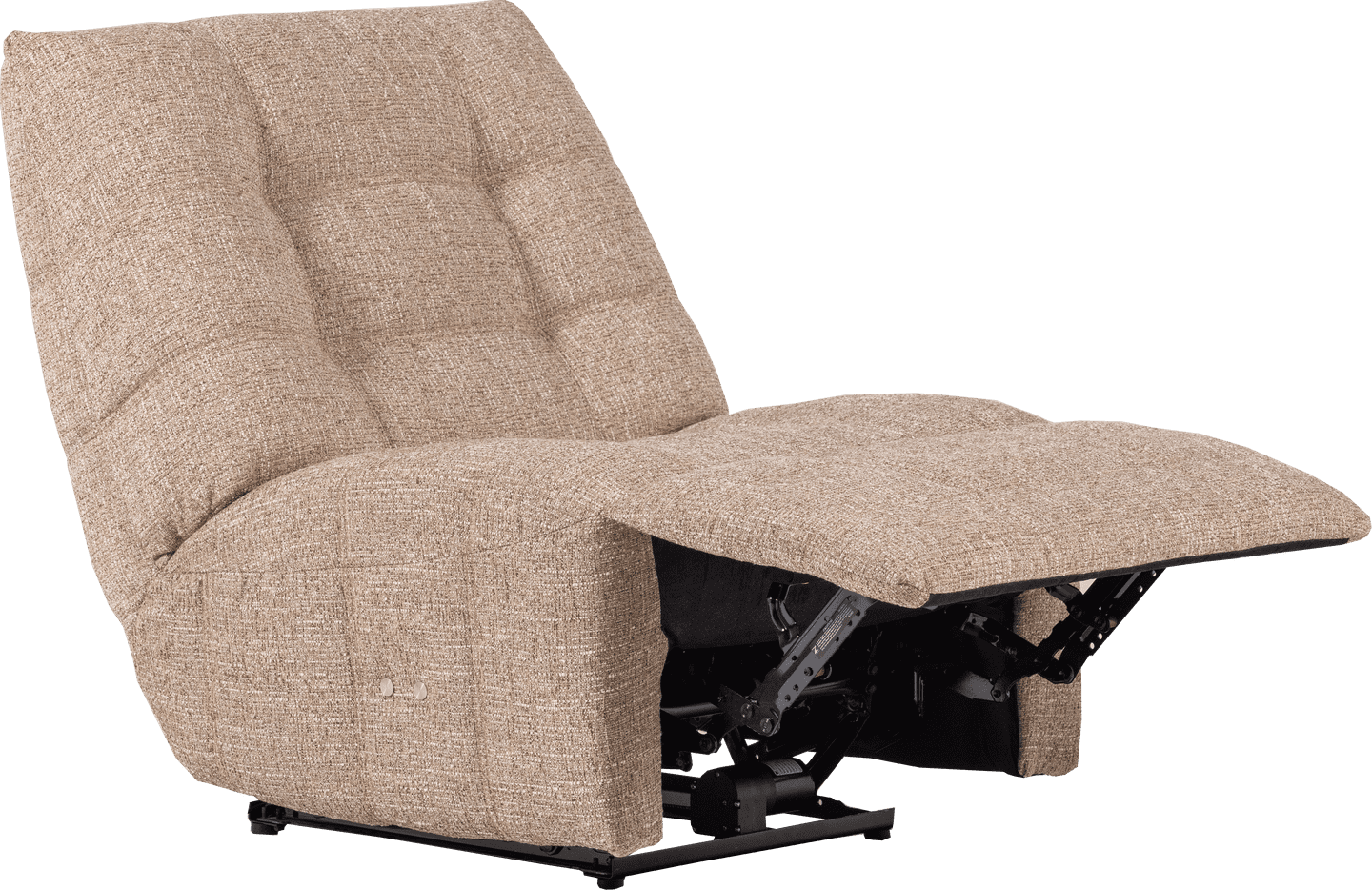WOOOD Hein relaxfauteuil elektrisch naturel melange Naturel melange Fauteuil