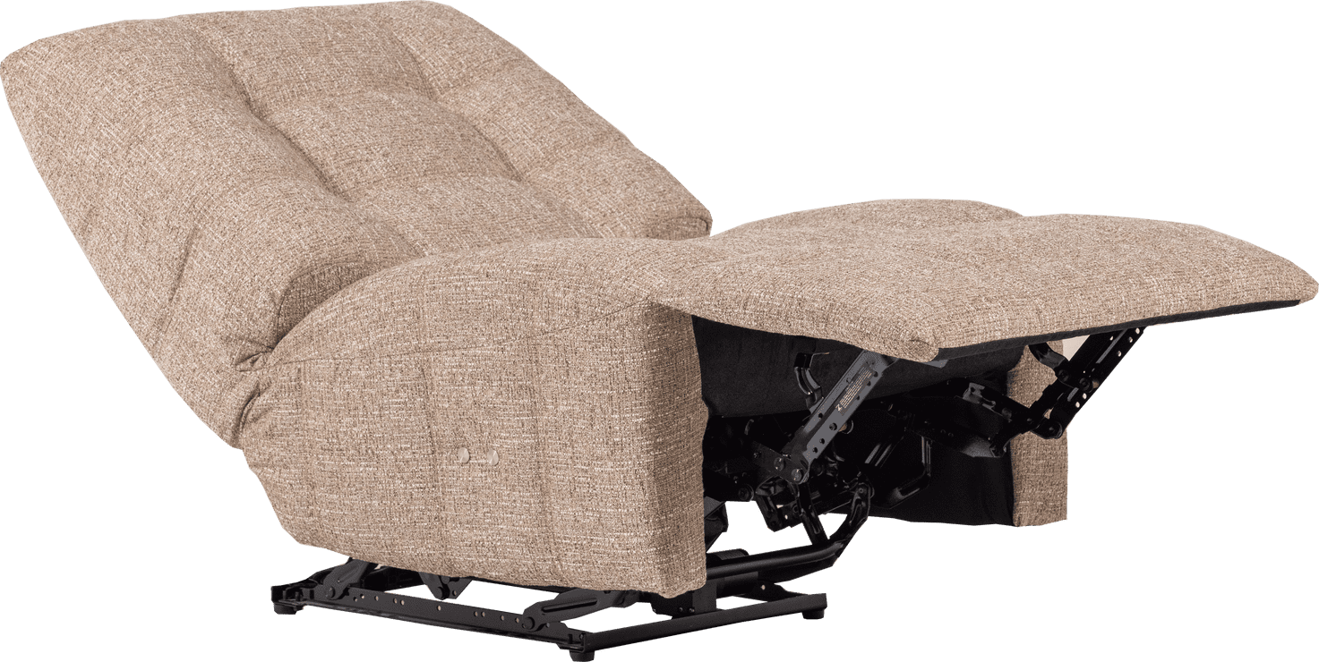 WOOOD Hein relaxfauteuil elektrisch naturel melange Naturel melange Fauteuil