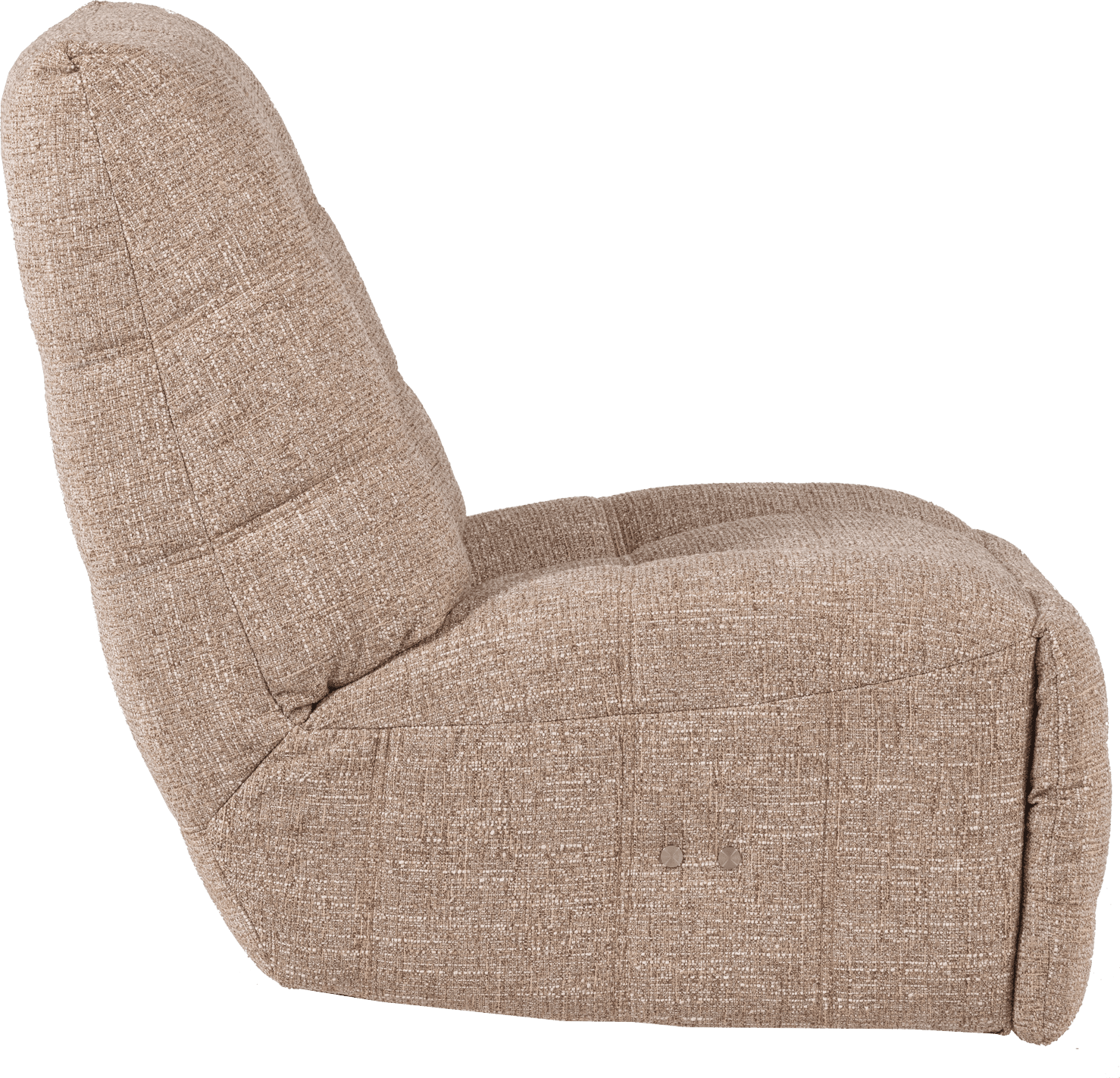 WOOOD Hein relaxfauteuil elektrisch naturel melange Naturel melange Fauteuil