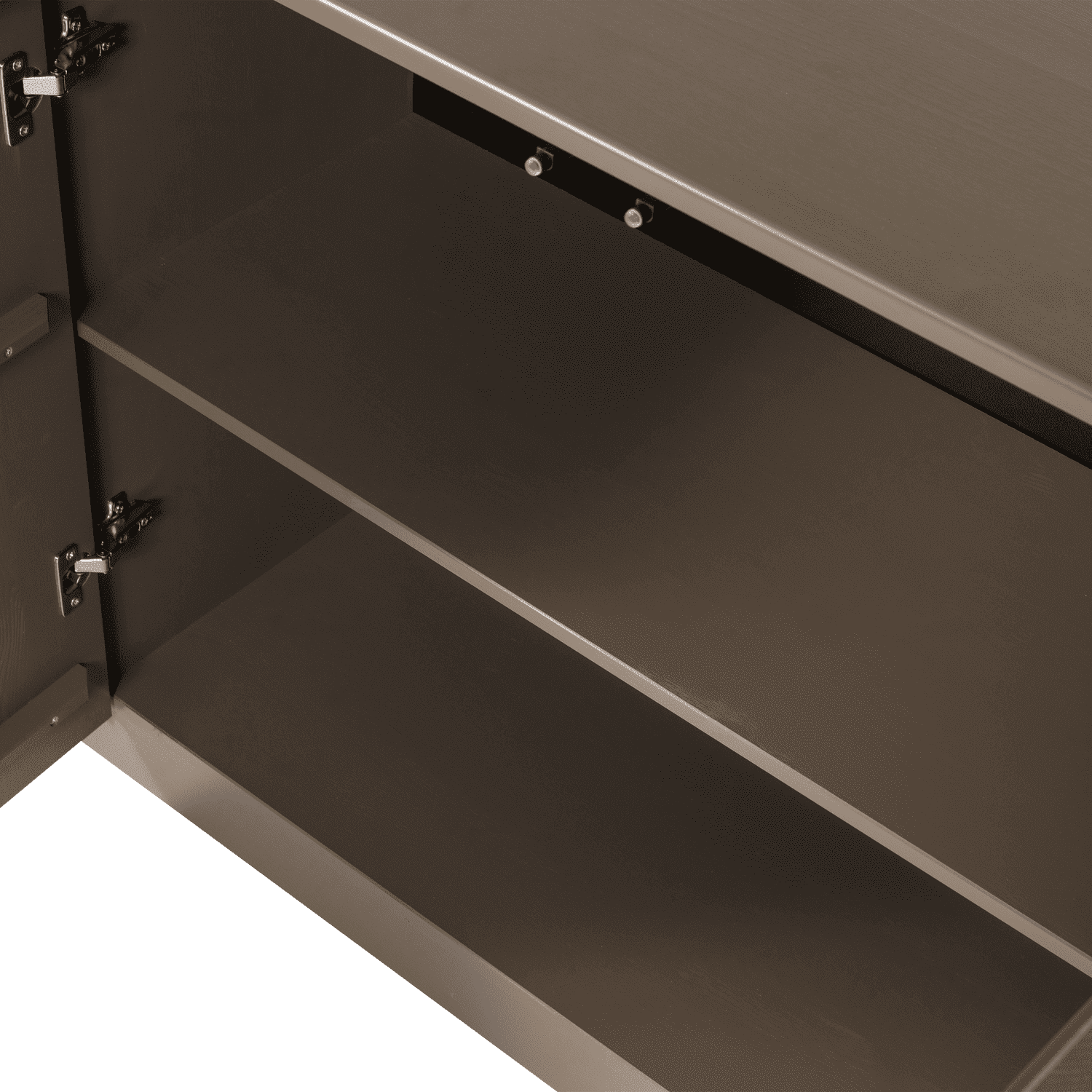 WOOOD Nova dressoir 200cm grenen truffel bruin Truffel bruin Dressoir|Kast