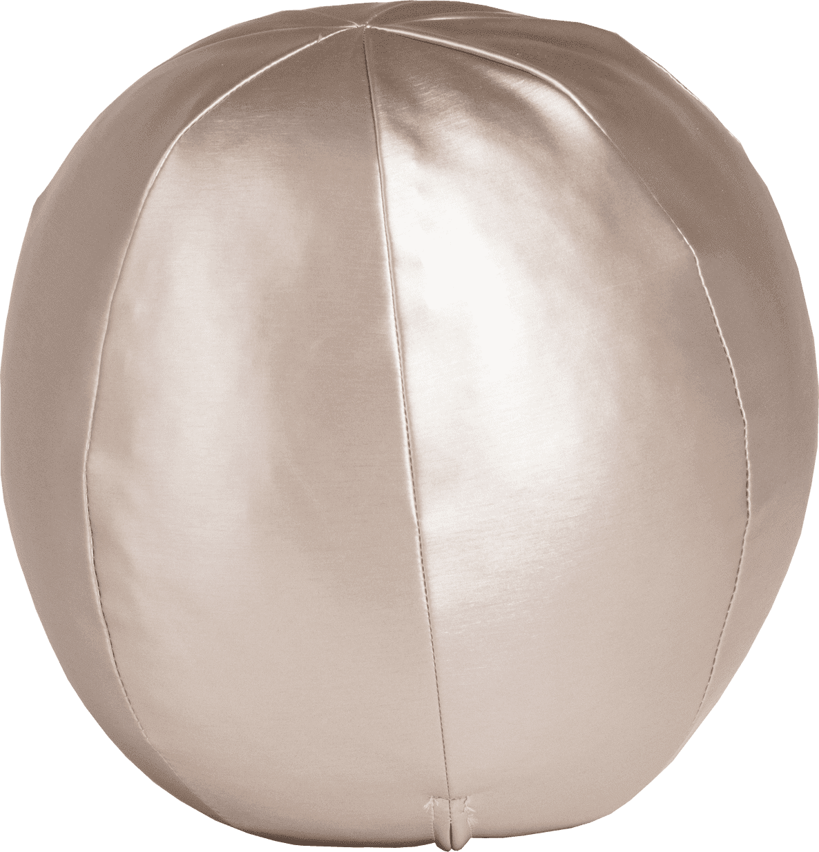 WOOOD Rodeo bal kussen klein metallic naturel Naturel Sierkussen