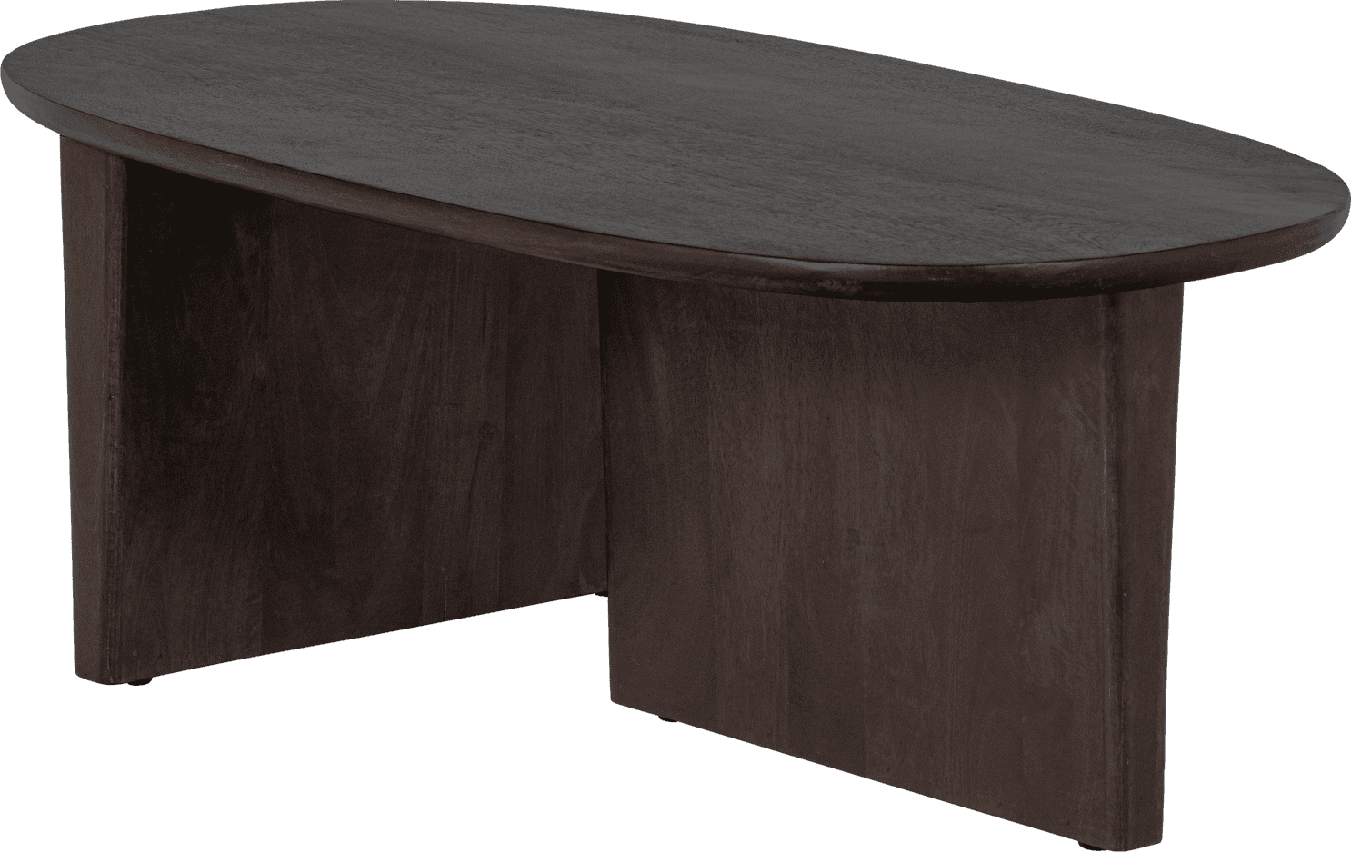 WOOOD Seam salontafel mango hout donkerbruin Walnoot Salontafel