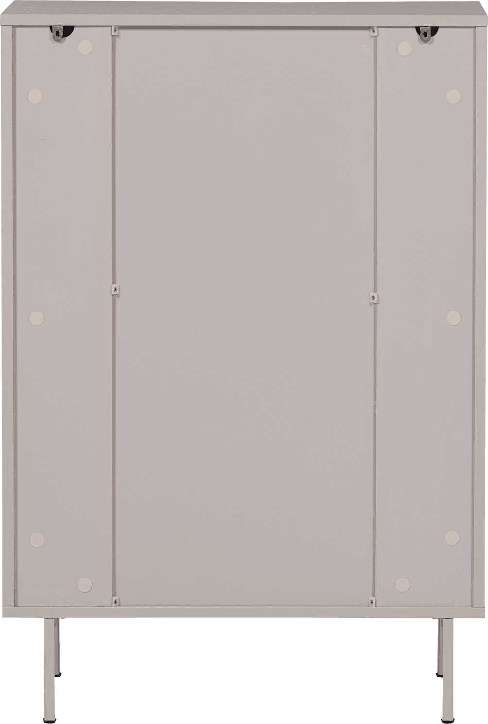 WOOOD Tours ladekast 4 lades melamine/mdf zand Bruin|Beige Ladekast