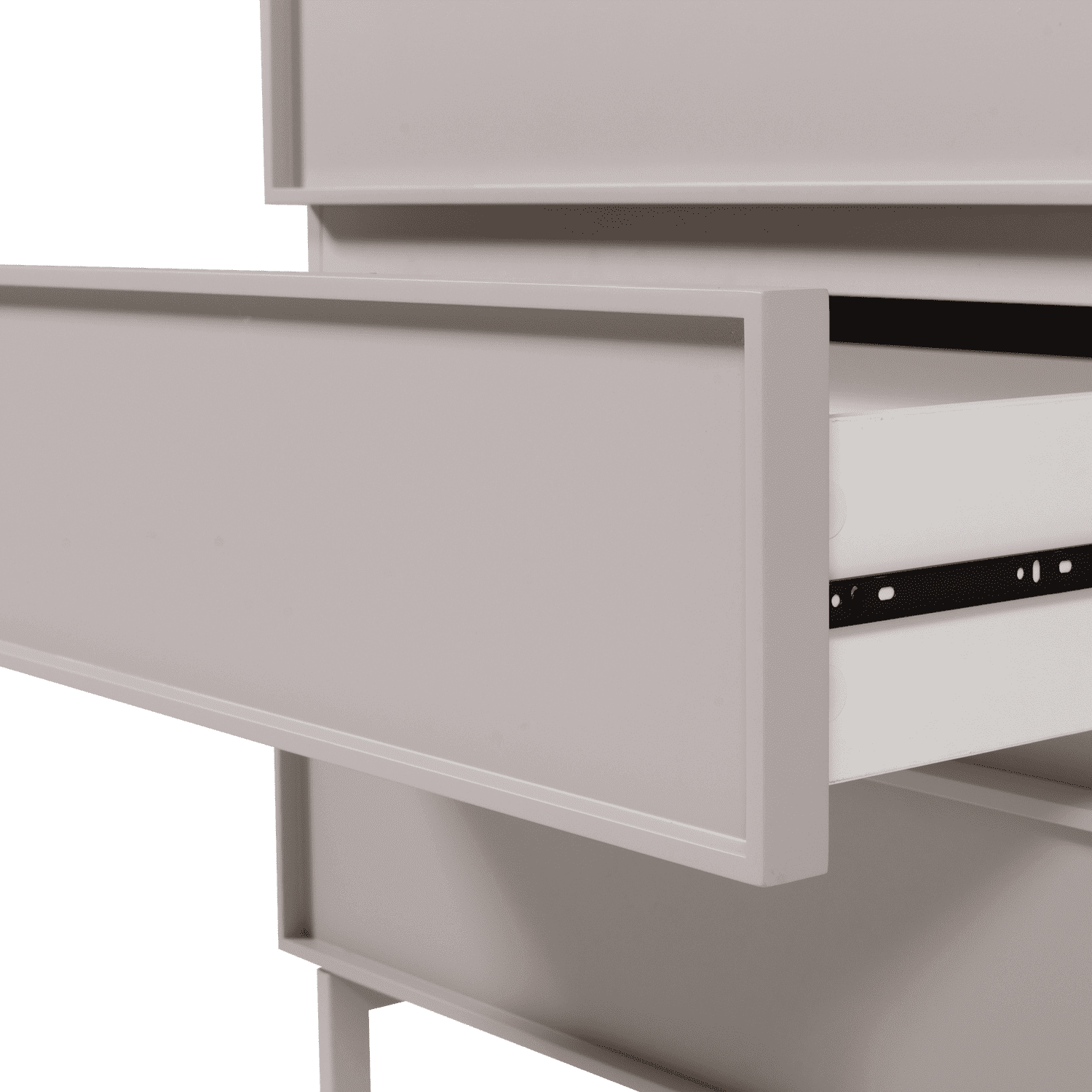 WOOOD Tours ladekast 4 lades melamine/mdf zand Bruin|Beige Ladekast