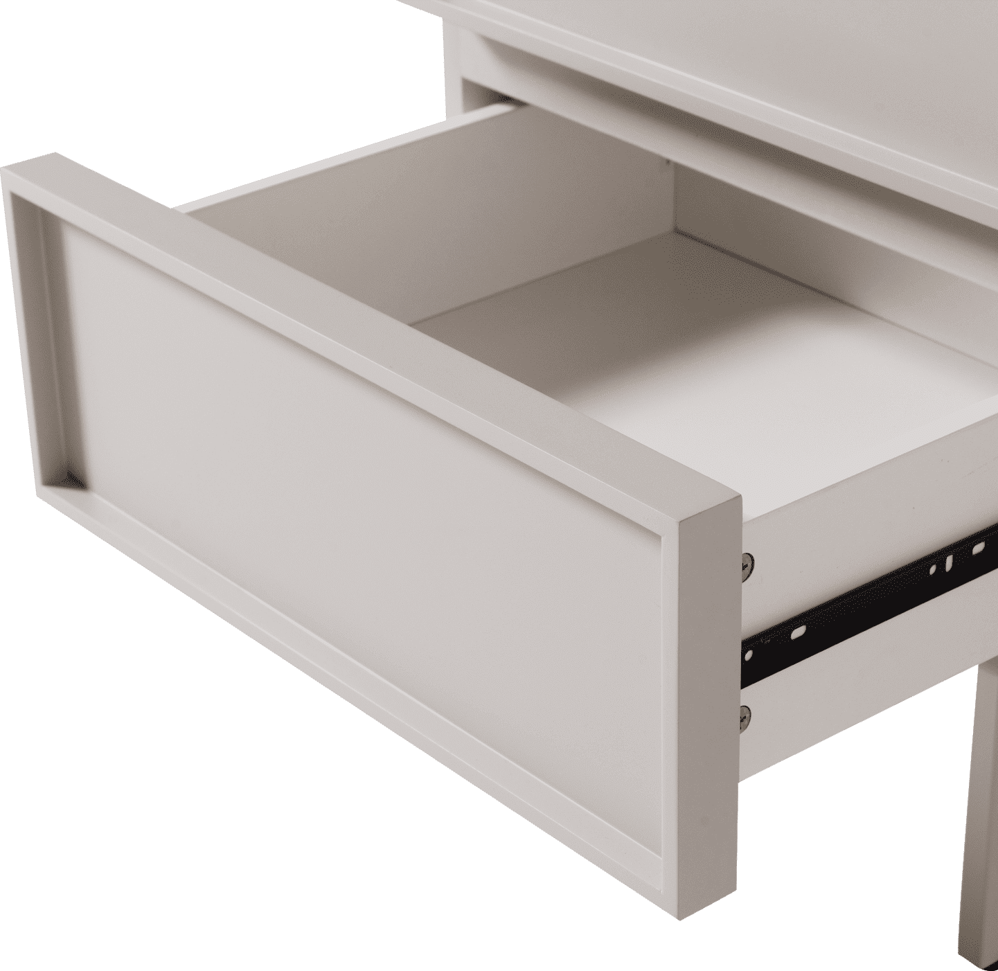 WOOOD Tours ladekast/nachtkastje 2 lades melamine/mdf zand Bruin|Beige Nachtkastje