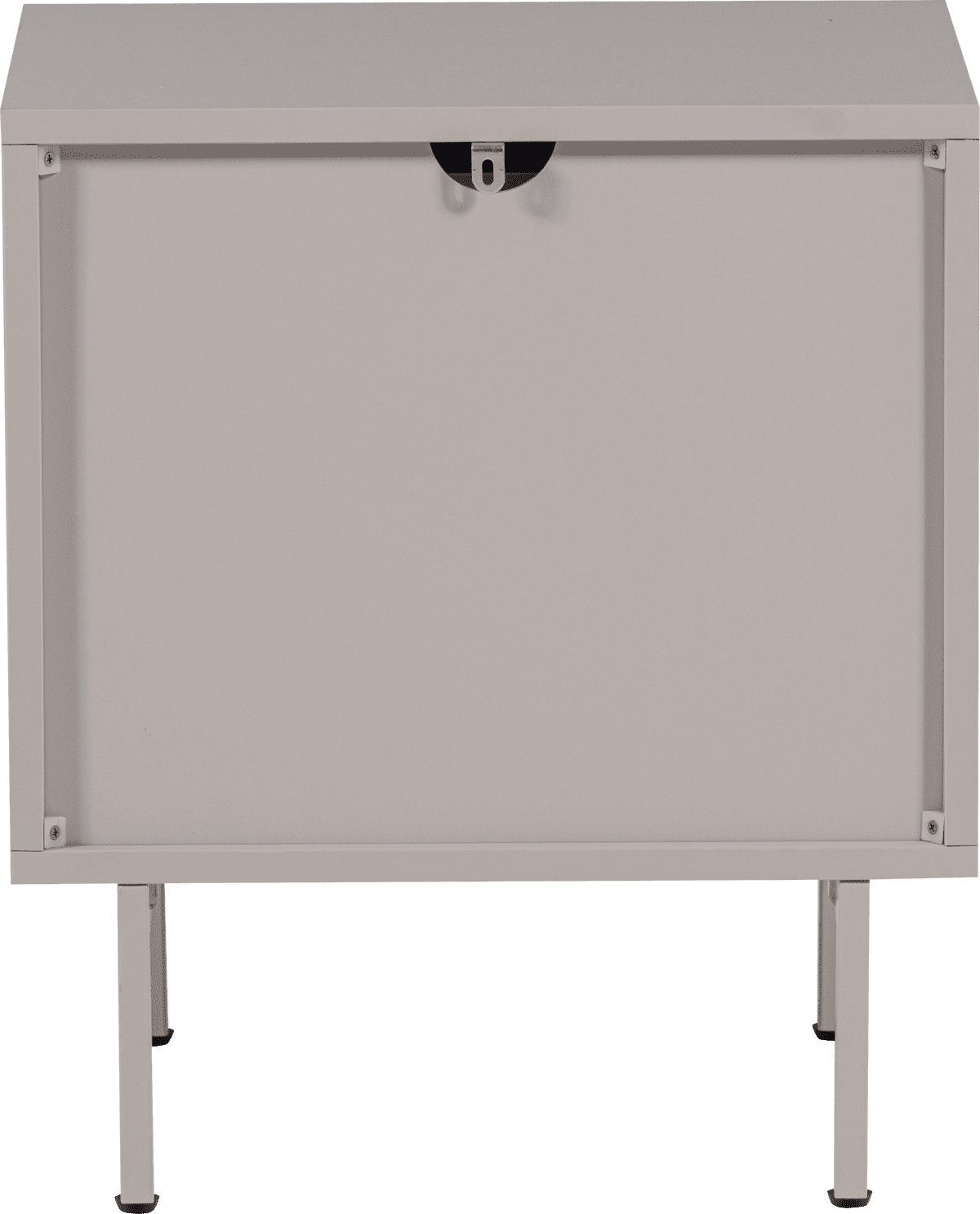 WOOOD Tours ladekast/nachtkastje 2 lades melamine/mdf zand Bruin|Beige Nachtkastje