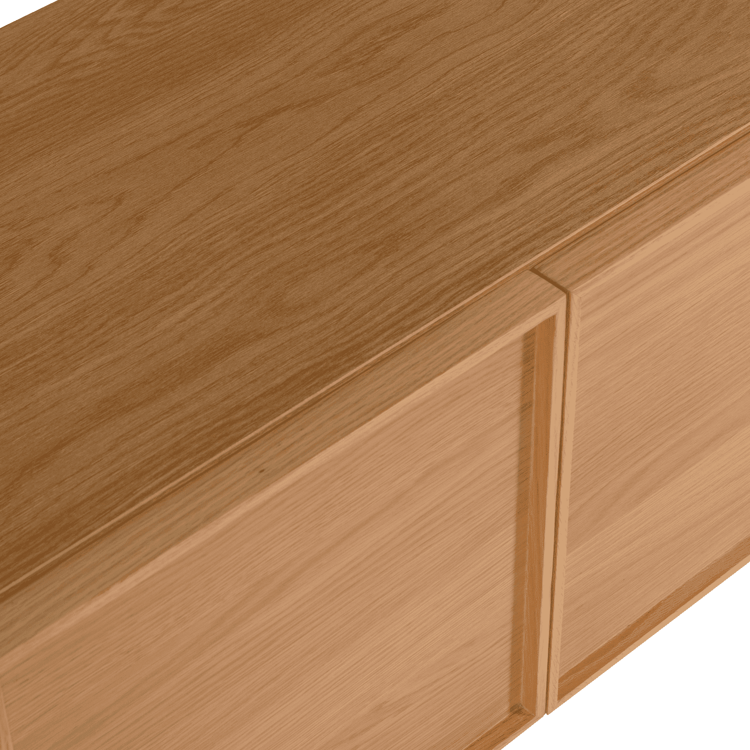 WOOOD Tours tv meubel 180cm melamine/mdf naturel Naturel Tv-meubel|Tv-dressoir