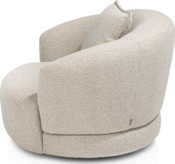 Xooon Cervos fauteuil draaibaar - rond 100cm incl. 1 kussen 45x45 Fauteuil