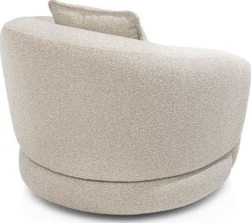 Xooon Cervos fauteuil draaibaar - rond 100cm incl. 1 kussen 45x45 Fauteuil