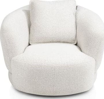 Xooon Cervos fauteuil draaibaar - rond 100cm incl. 1 kussen 45x45 Fauteuil