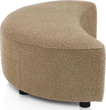 Xooon Cervos poef/hocker bij fauteuil draaibaar groot Fauteuil
