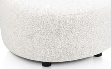 Xooon Cervos poef/hocker bij fauteuil draaibaar klein Fauteuil
